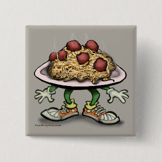 Badge Carré 5 Cm Pâtes