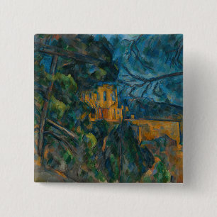 Badge Carré 5 Cm Paul Cezanne - Château Noir