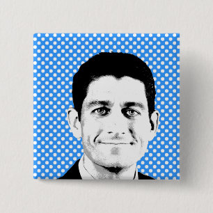 Badge Carré 5 Cm Paul Ryan