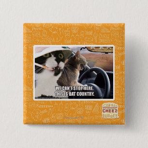 Badge Carré 5 Cm Pays de batte