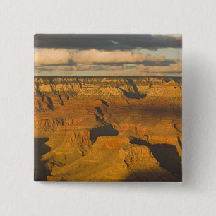 Badge Carré 5 Cm Paysage panoramique de la rive sud du Grand