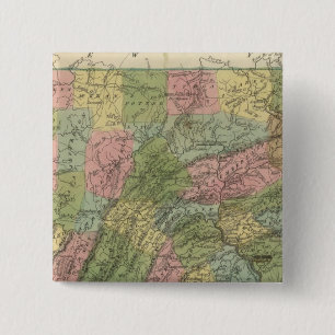 Badge Carré 5 Cm Pennsylvanie 2