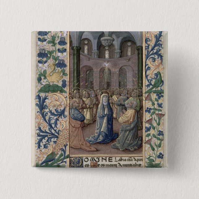 Badge Carré 5 Cm Pentecost (Devant)