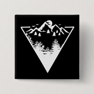 BADGE CARRÉ 5 CM PERDRE