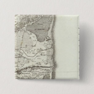 Badge Carré 5 Cm Perpignan