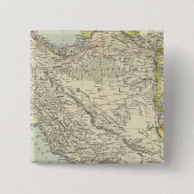 Badge Carré 5 Cm Perse (Devant)