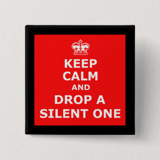 Badge Carré 5 Cm Pet drôle