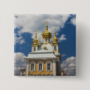 Badge Carré 5 Cm Peterhof, Grand Palais, aile de la chapelle