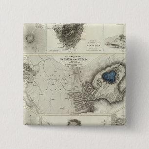 Badge Carré 5 Cm Phénomène géologique