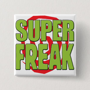Badge Carré 5 Cm Phénomène superbe G