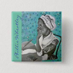 Badge Carré 5 Cm Phillis Wheatley
