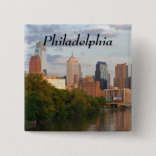 Badge Carré 5 Cm Philly été