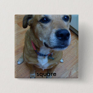 Badge Carré 5 Cm photo, ROND customisé