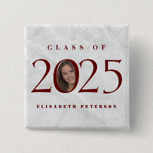 Badge Carré 5 Cm Photo Sur Mesure Pour Elle