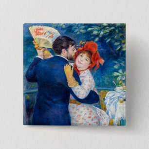 Badge Carré 5 Cm Pierre-Auguste Renoir - Danse country