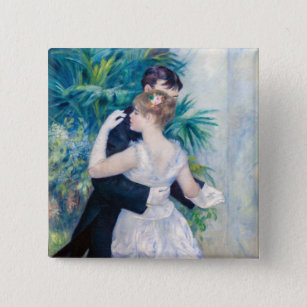 Badge Carré 5 Cm Pierre-Auguste Renoir - Danse urbaine