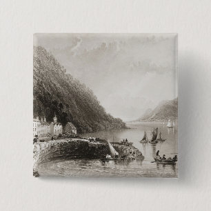 Badge Carré 5 Cm Pilier de Rosstrevor