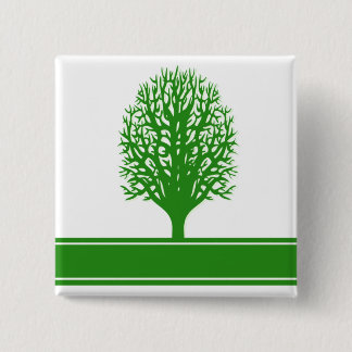 Badge Carré 5 Cm Pin carré de problèmes écologiques