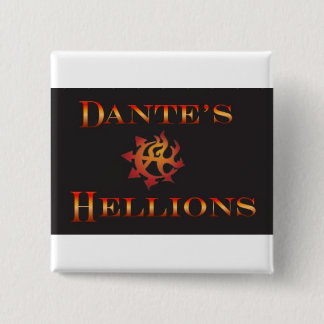 Badge Carré 5 Cm Pin de Dante