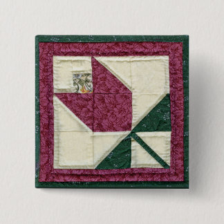 Badge Carré 5 Cm Pin piqué de tulipe de Potholder