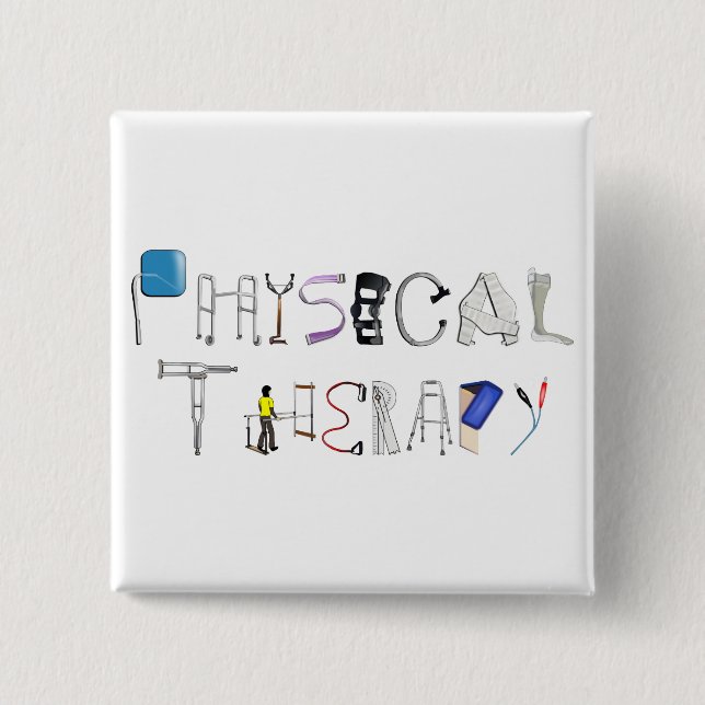 Badge Carré 5 Cm Pinte au travail (Devant)