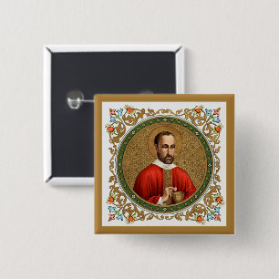 Badge Carré 5 Cm Place St. Peter Faber (BK 051)
