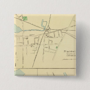 Badge Carré 5 Cm Plainville, Entrepôt, Windsor