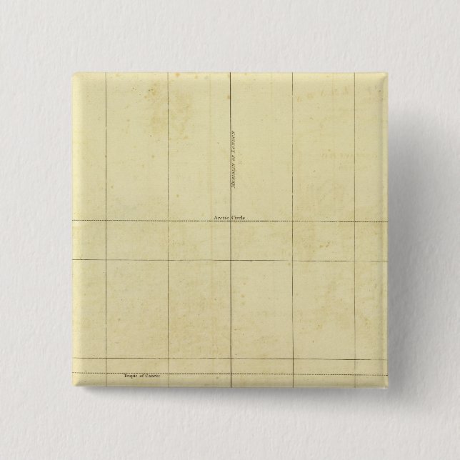 Badge Carré 5 Cm Plan mondial (Devant)