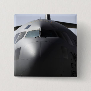 Badge Carré 5 Cm Plan rapproché de l'avant de C.A. - 17 Globemaster
