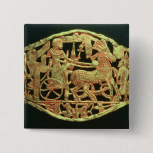 Badge Carré 5 Cm Plaque à jour ou boucle