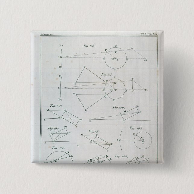 Badge Carré 5 Cm Plat XX du volume I (Devant)