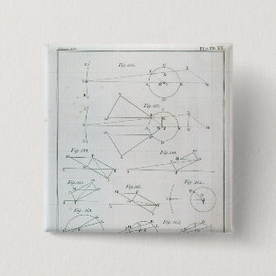 Badge Carré 5 Cm Plat XX du volume I