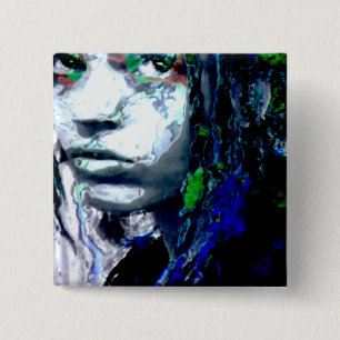 Badge Carré 5 Cm polarité : kerica