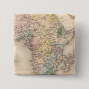 Badge Carré 5 Cm Politique africaine