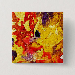 Badge Carré 5 Cm Polychromoptique #3 par Michael Moffa