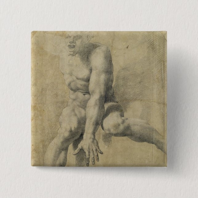 Badge Carré 5 Cm Polyphemus (Devant)