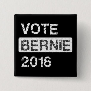 Badge Carré 5 Cm Ponceuses 2016 de Bernie de vote