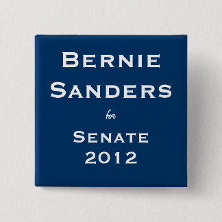 Badge Carré 5 Cm Ponceuses de Bernie pour le sénat