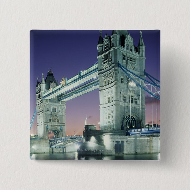 Badge Carré 5 Cm Pont tour 7 (Devant)
