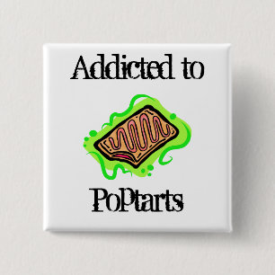 Badge Carré 5 Cm Poptarts