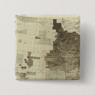 Badge Carré 5 Cm Population étrangère par comté