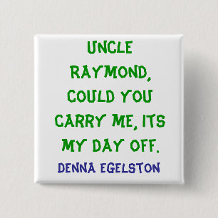 Badge Carré 5 Cm Portez-moi