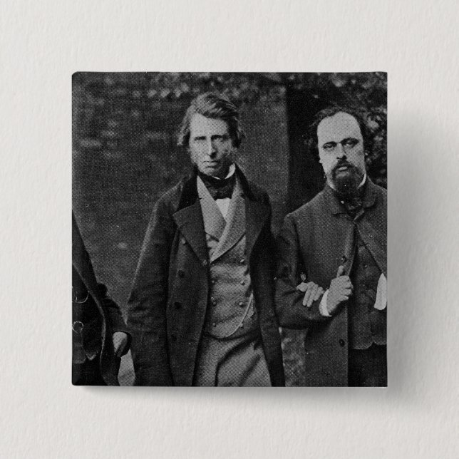 Badge Carré 5 Cm Portrait (Devant)