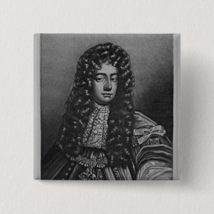 Badge Carré 5 Cm Portrait de duc de Henry de Grafton