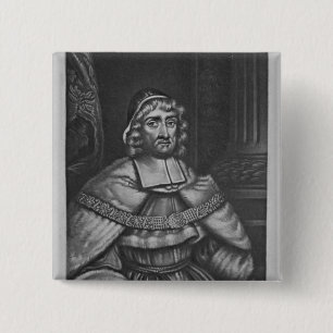 Badge Carré 5 Cm Portrait de monsieur Richard Rainsford