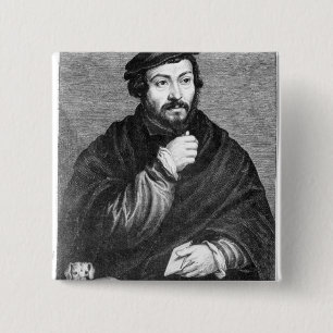 Badge Carré 5 Cm Portrait de monsieur Thomas More