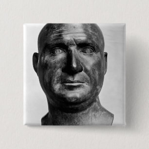 Badge Carré 5 Cm Portrait de Scipion l'Africain