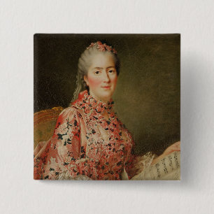 Badge Carré 5 Cm Portrait de Victoire de la France