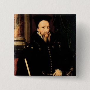 Badge Carré 5 Cm Portrait de William Cecil