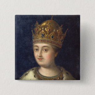 Badge Carré 5 Cm Portrait du régent Sophia, 1772